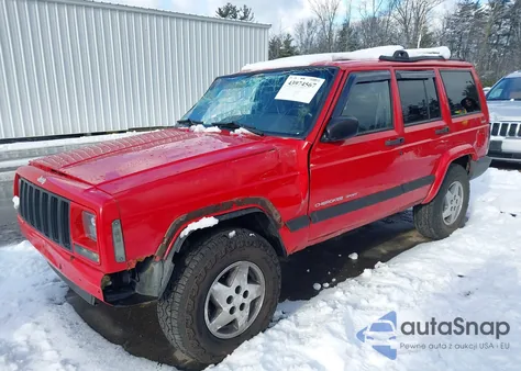 2001 Jeep Cherokee Sport z USA, uszkodzony, nr VIN 1J4FF48S11L605337
